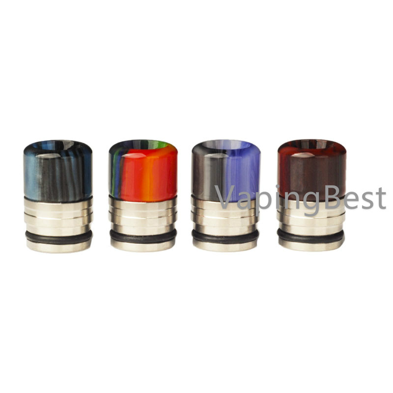 810 Anti Spit Back Stainless Steel & Resin Mouthpiece 810 Drip Tip for TFV8/TFV12 and All 810 & Goon Sized Tanks